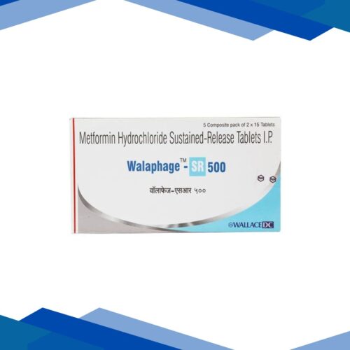 Walaphage SR 500mg Tablet 15’S