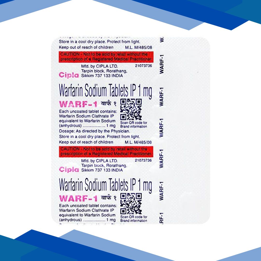 WARF 1mg Tablet 30’s