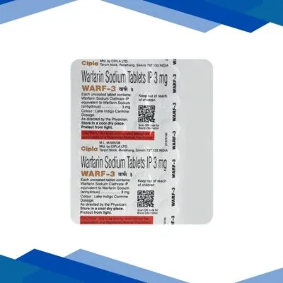 WARF 3mg Tablet 30’s