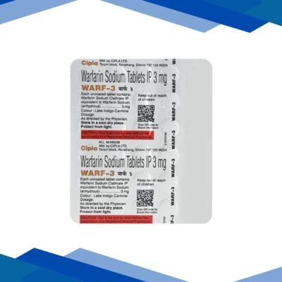 WARF 3mg Tablet 30’s