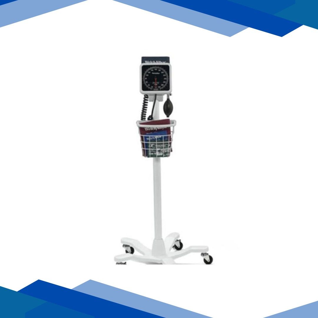 Welch Allyn Wall Aneroid Sphygmomanometer with Mobile Stand (GS – 767)