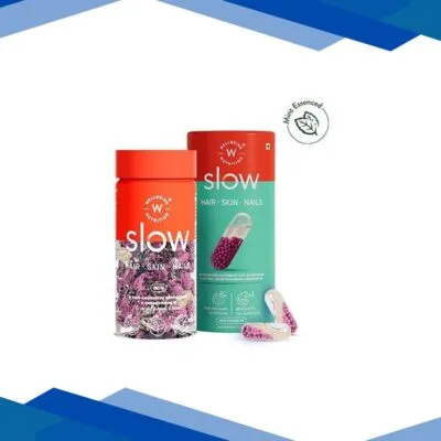 WellbeingNutritionSlowSkin, Hair & Nails Men & Women Glutathione, Hyaluronic acid, Biotin