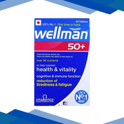 Wellman 50+ Multi-Vitamin Tablet 30’s