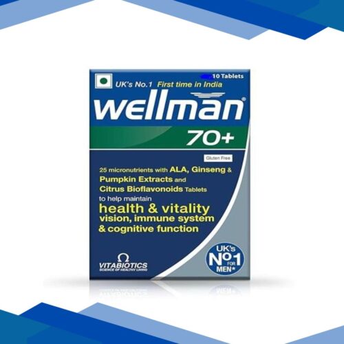 Wellman 70+ Multi-Vitamin Gluten Free Tablet 10’s