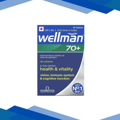 Wellman 70+ Multi-Vitamin Gluten Free Tablet 30’s