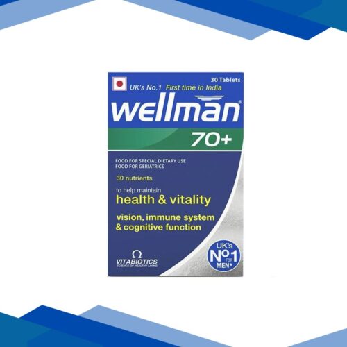 Wellman 70+ Multi-Vitamin Gluten Free Tablet 30’s
