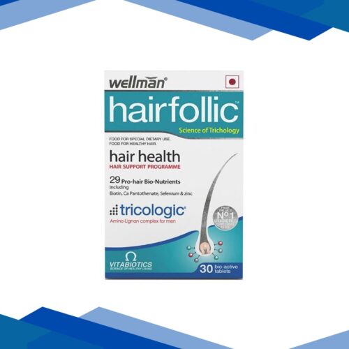 Wellman HairFollic Gluten Free Tablet 30’s
