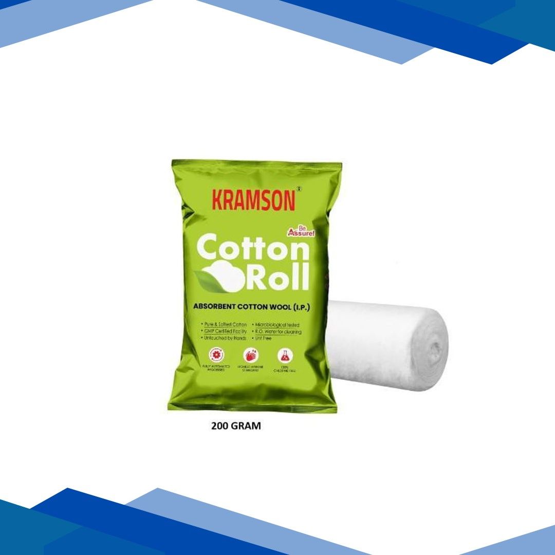 Wellness Kramson Absorbent Cotton Wool 200 gm