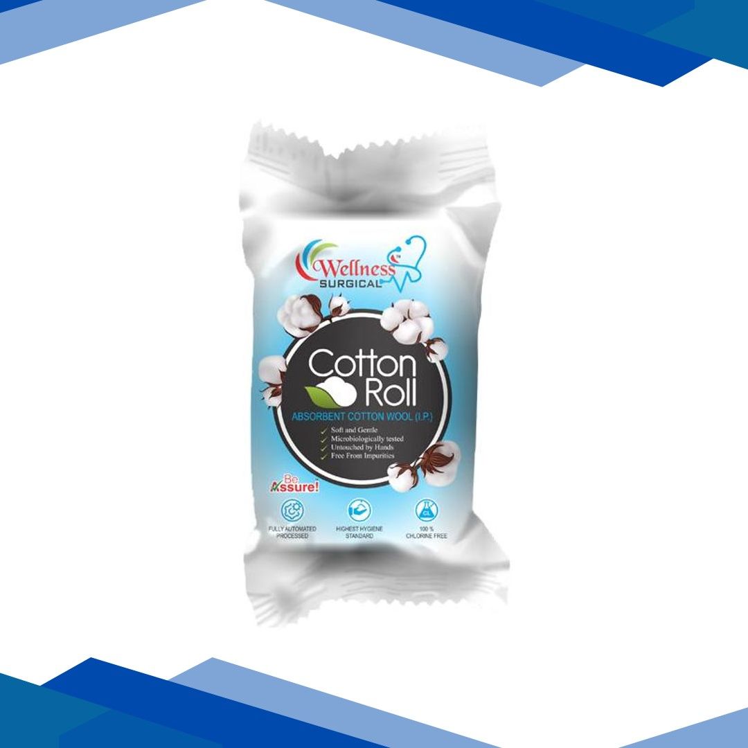Wellness Surgical Cotton Roll 20 gm