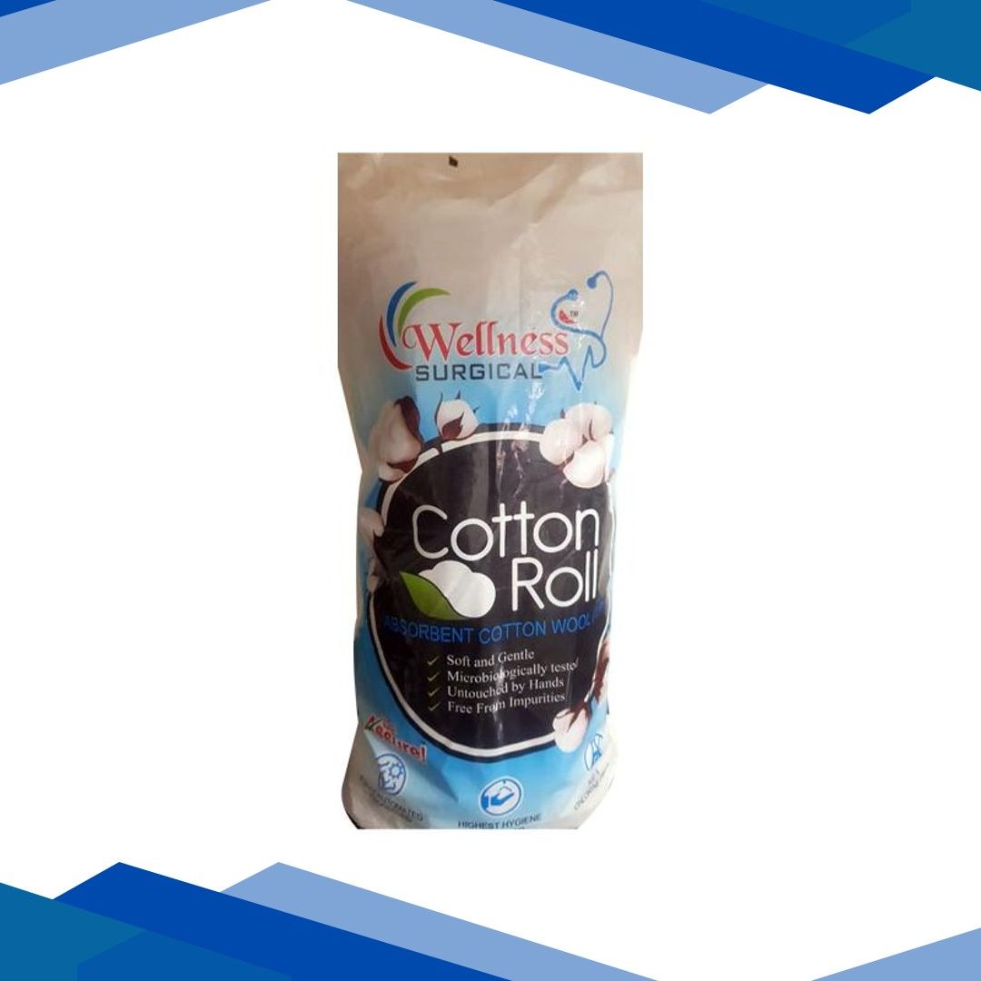 Wellness Surgical Cotton Roll 400 gm
