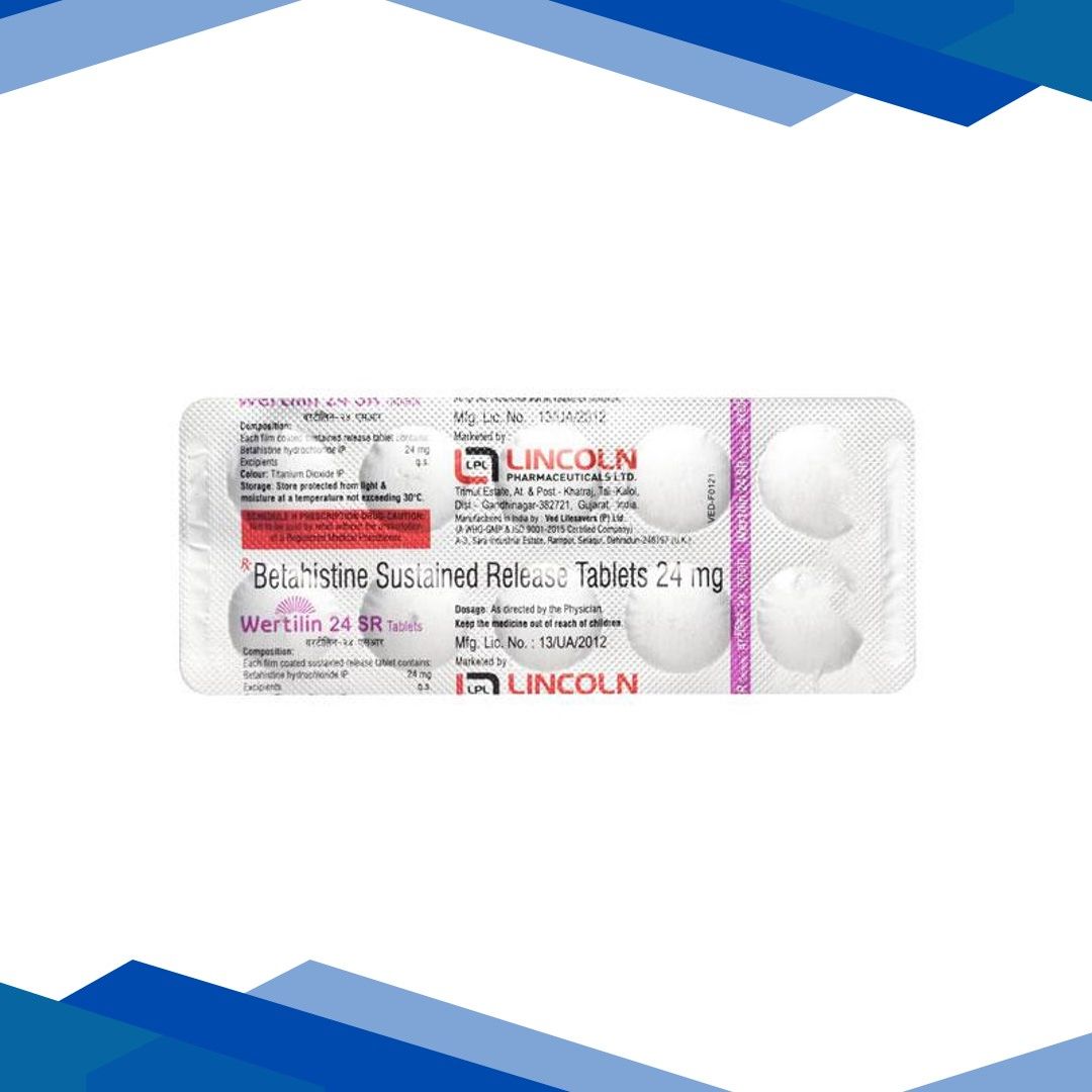 WERTILIN 24 SR Tablet 10’s
