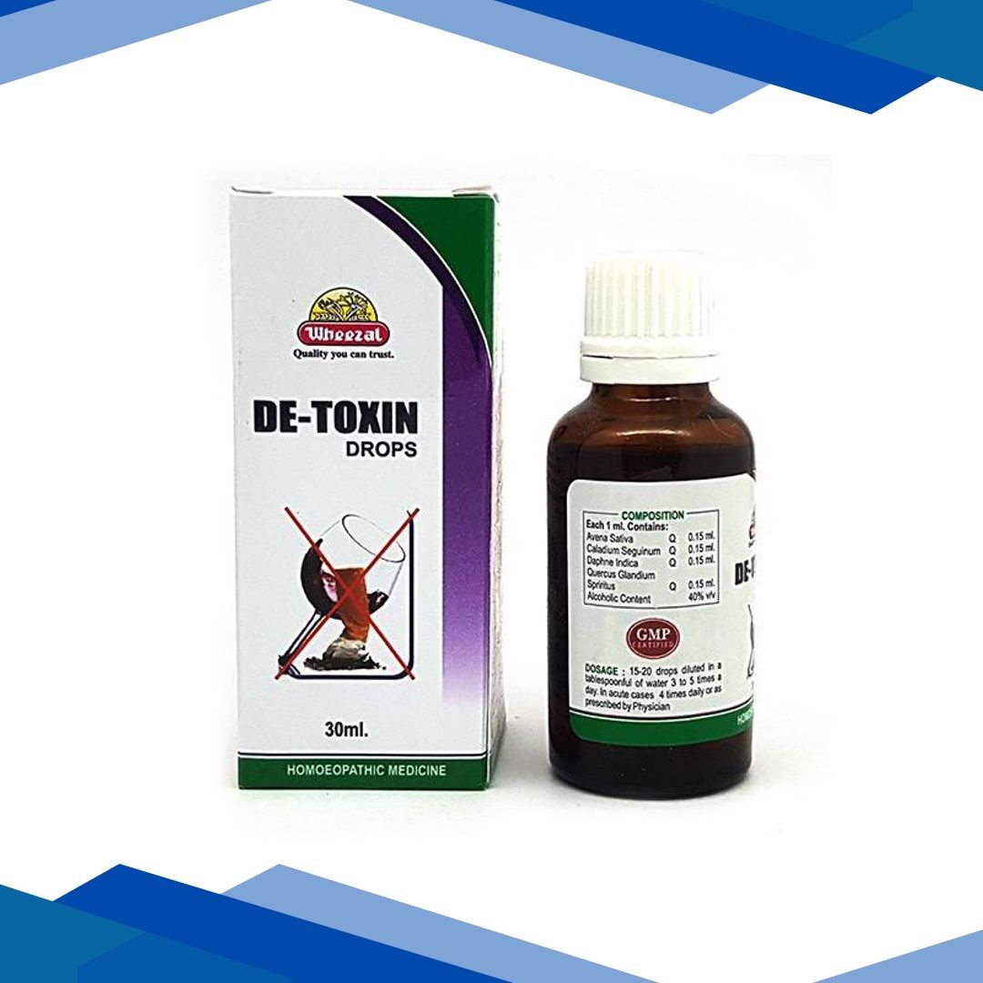Wheezal De-Toxin Drops 30 ml