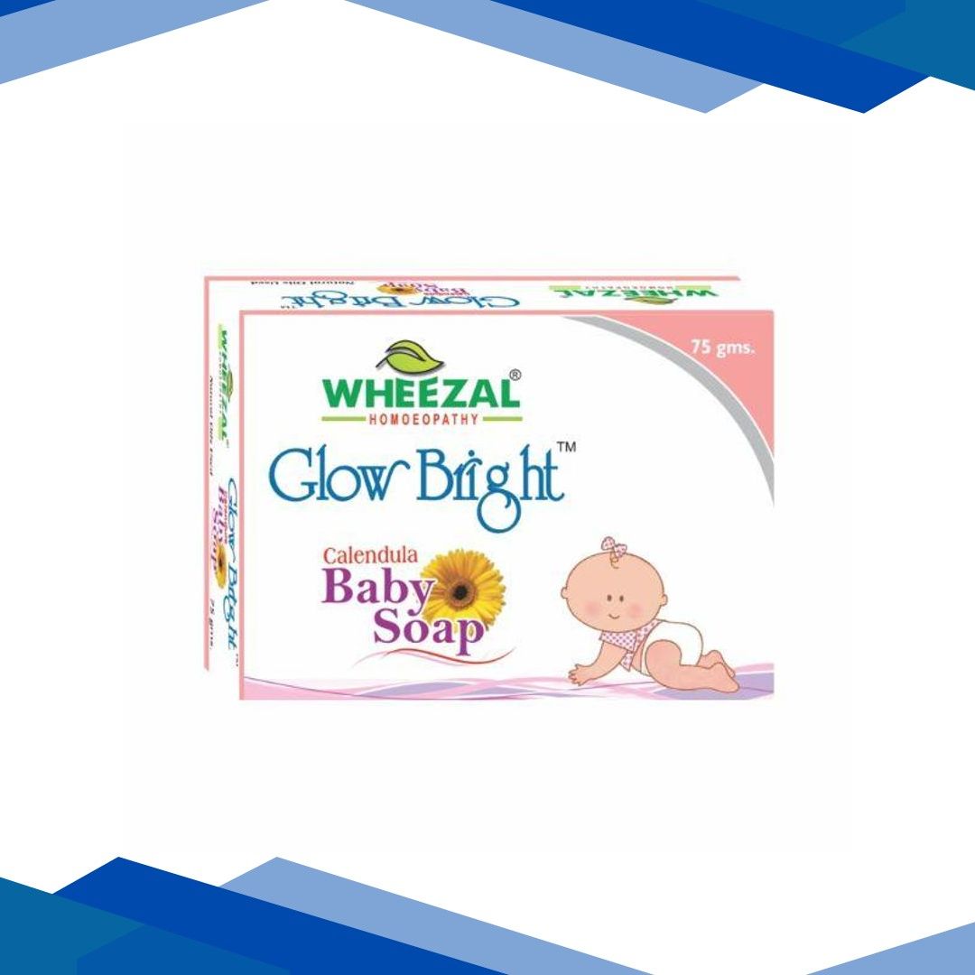 Wheezal Glow Bright Calendula Baby Soap 75 gm