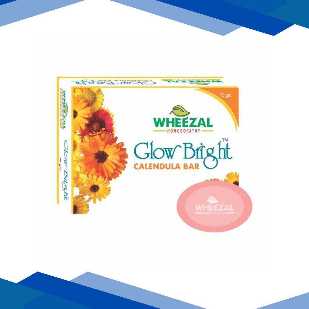 Wheezal Glow Bright Calendula Soap Bar 75 gm