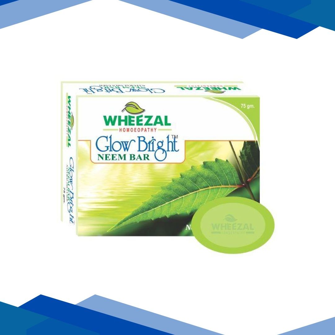 Wheezal Glow Bright Neem Glycerine Bar 75 gm