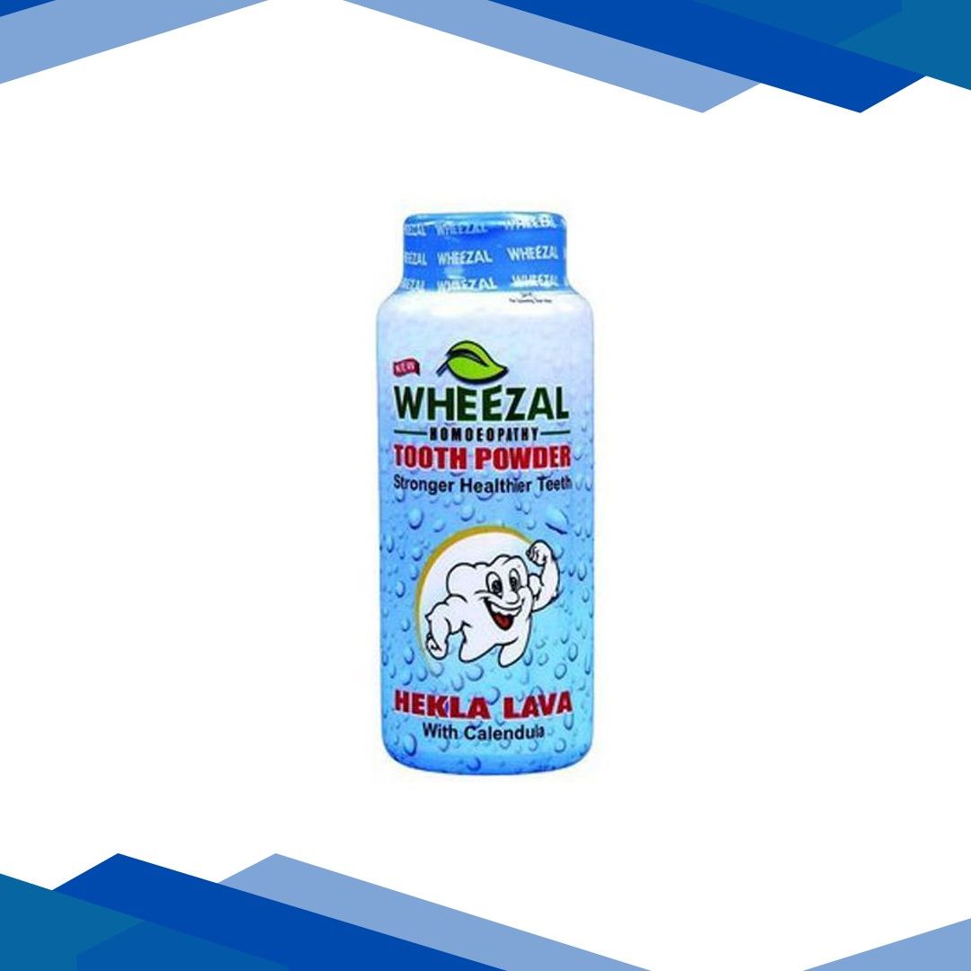 Wheezal Hekla Lava Tooth Powder 100 gm
