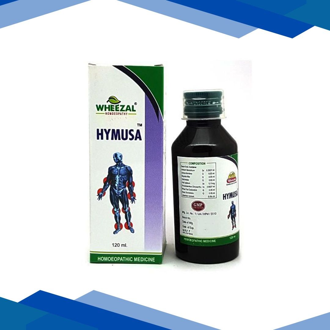 Wheezal Hymusa Syrup 120 ml