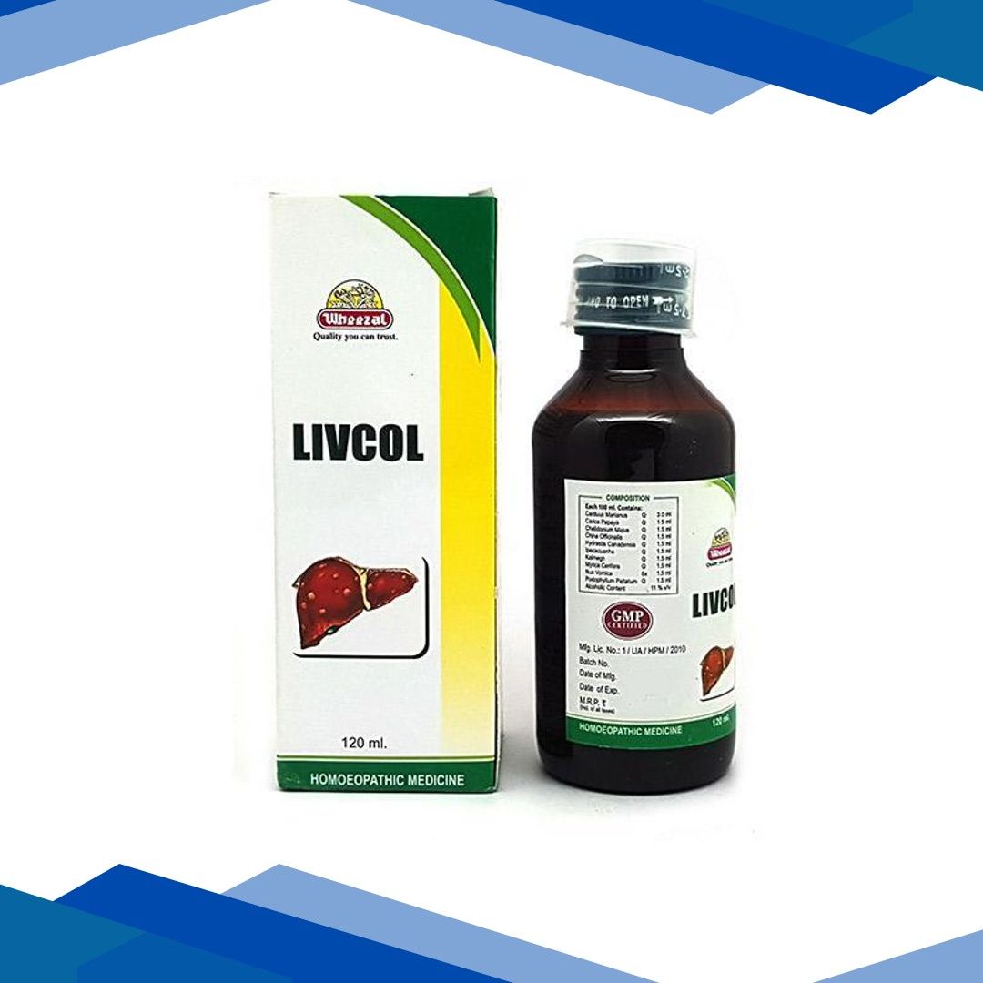 Wheezal Livcol Syrup 120 ml