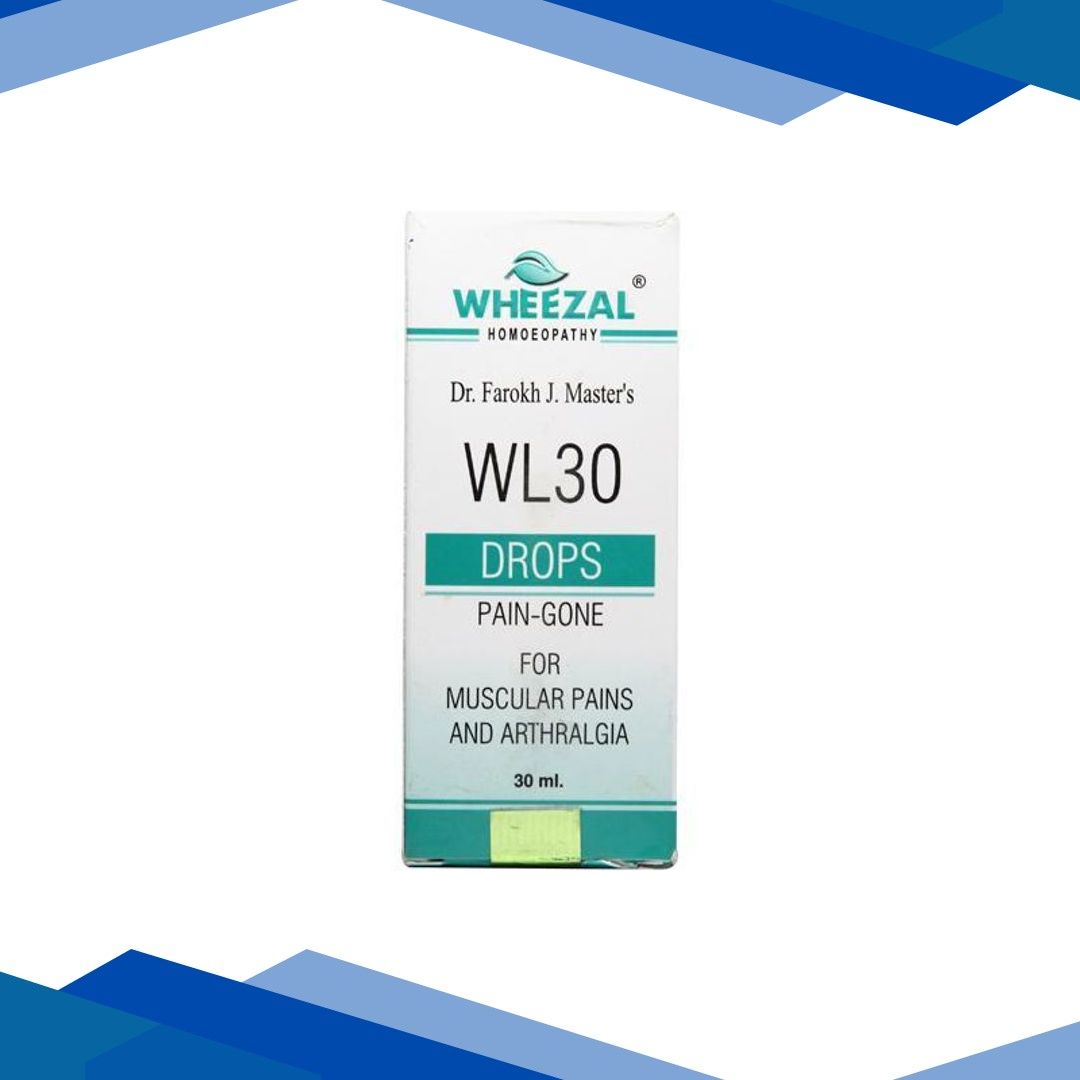 Wheezal Wl-30 Pain Gone Drops 30ML