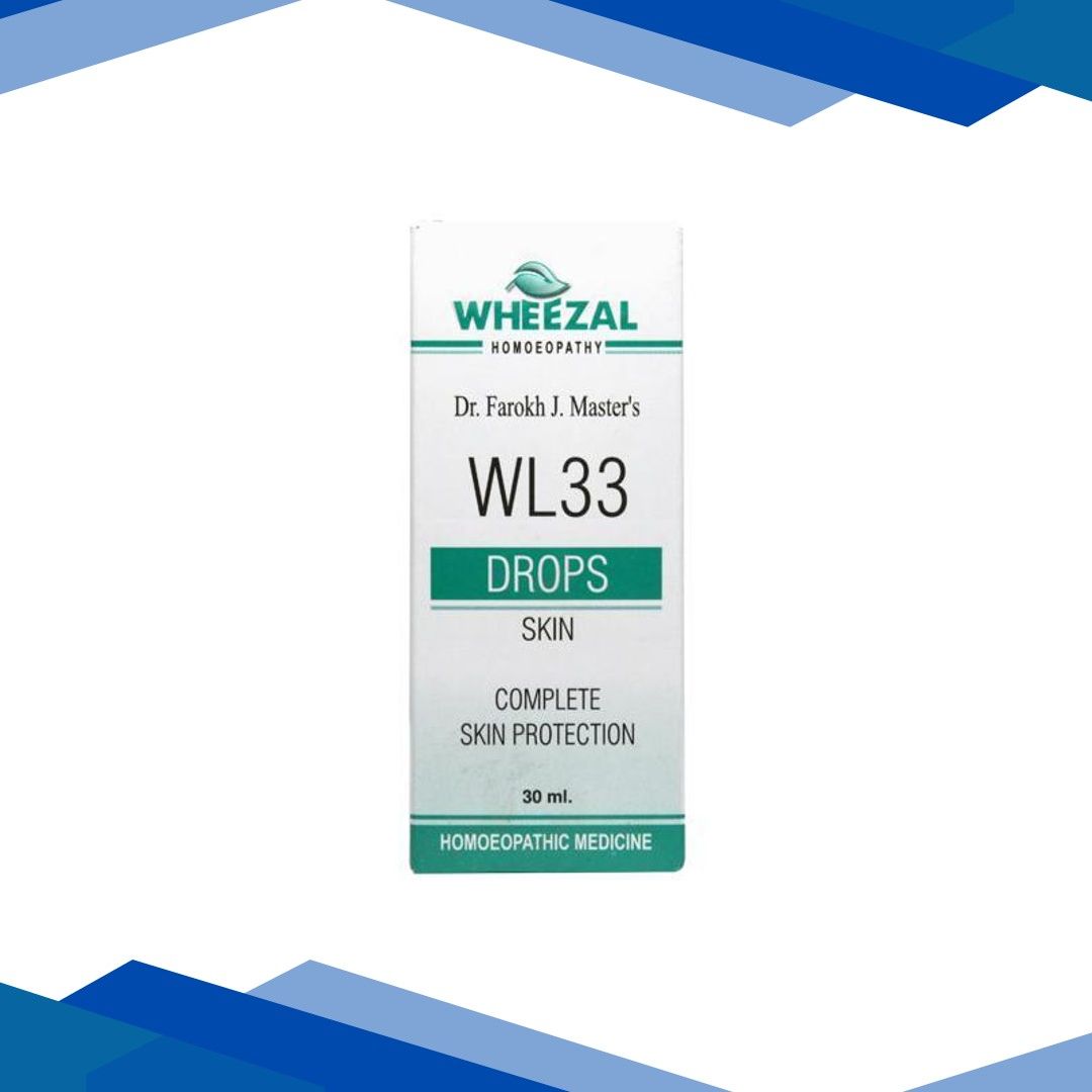 Wheezal Wl-33 Skin Drops 30ML