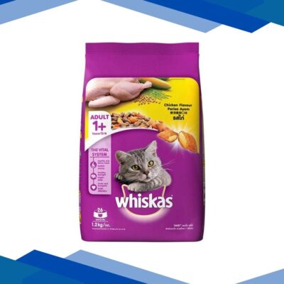 Whiskas Adult Chicken Flavor 1200 gm