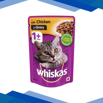 Whiskas Adult Chicken in Gravy 85 gm