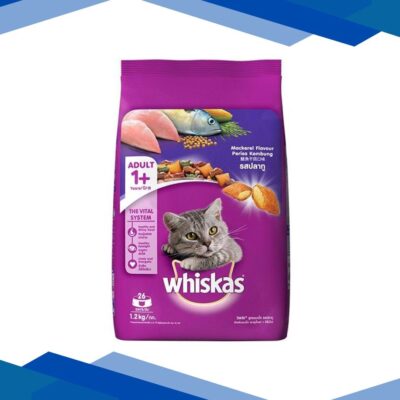 Whiskas Adult Mackerel Flavor 1200 gm