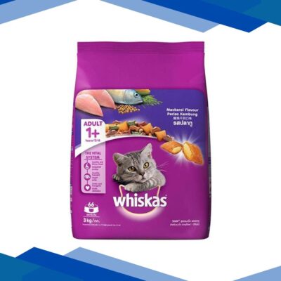 Whiskas Adult Mackerel Flavor 3000 gm