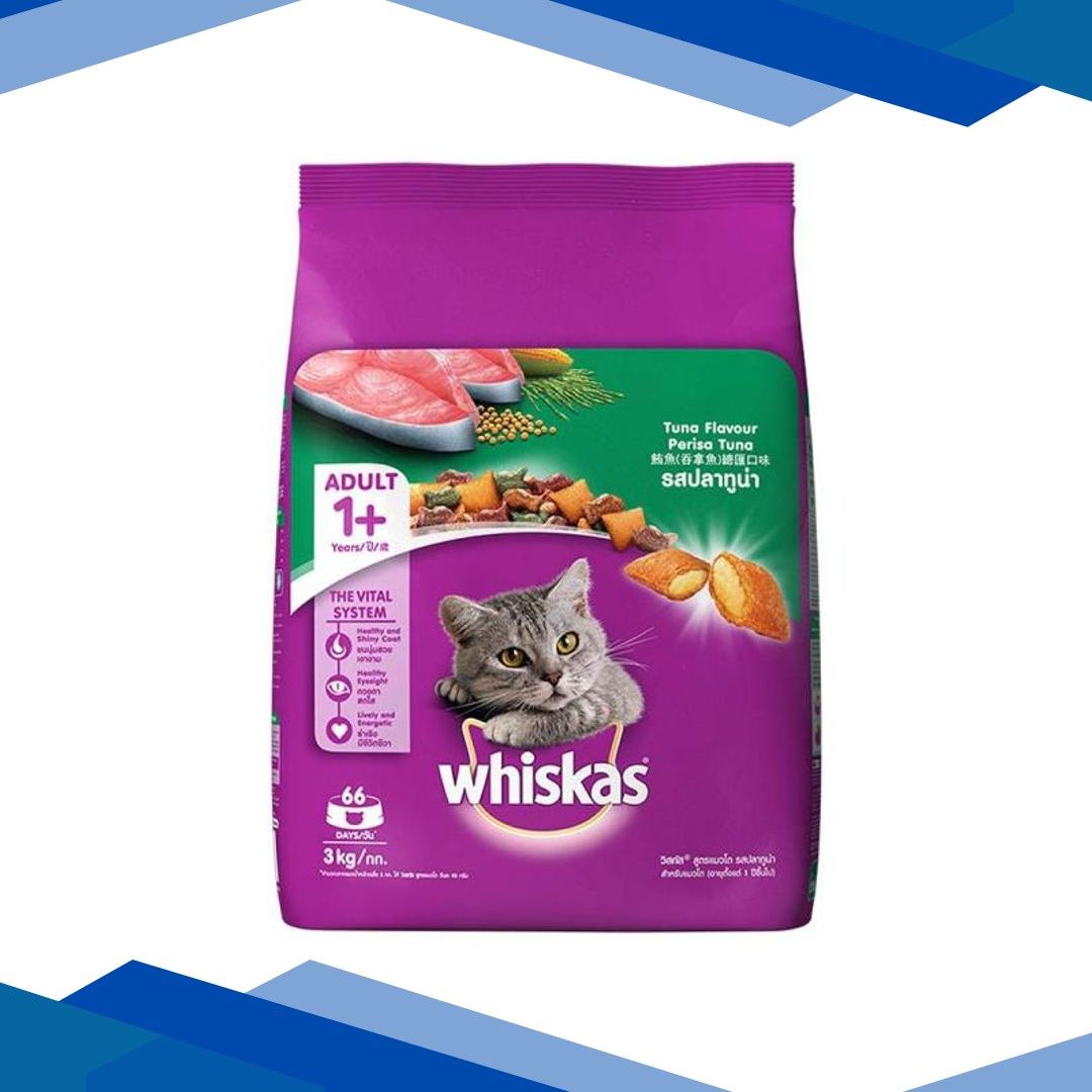 Whiskas Adult Tuna Flavour 3000 gm