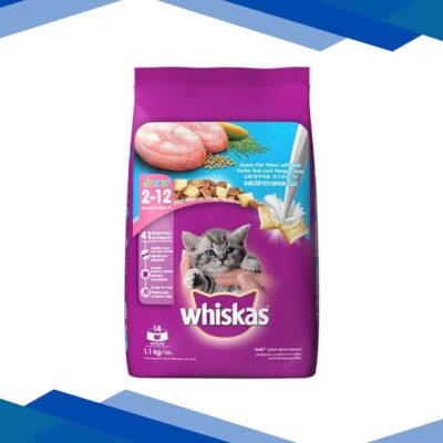 Whiskas Junior Ocean Fish Flavor with Milk 1100 gm