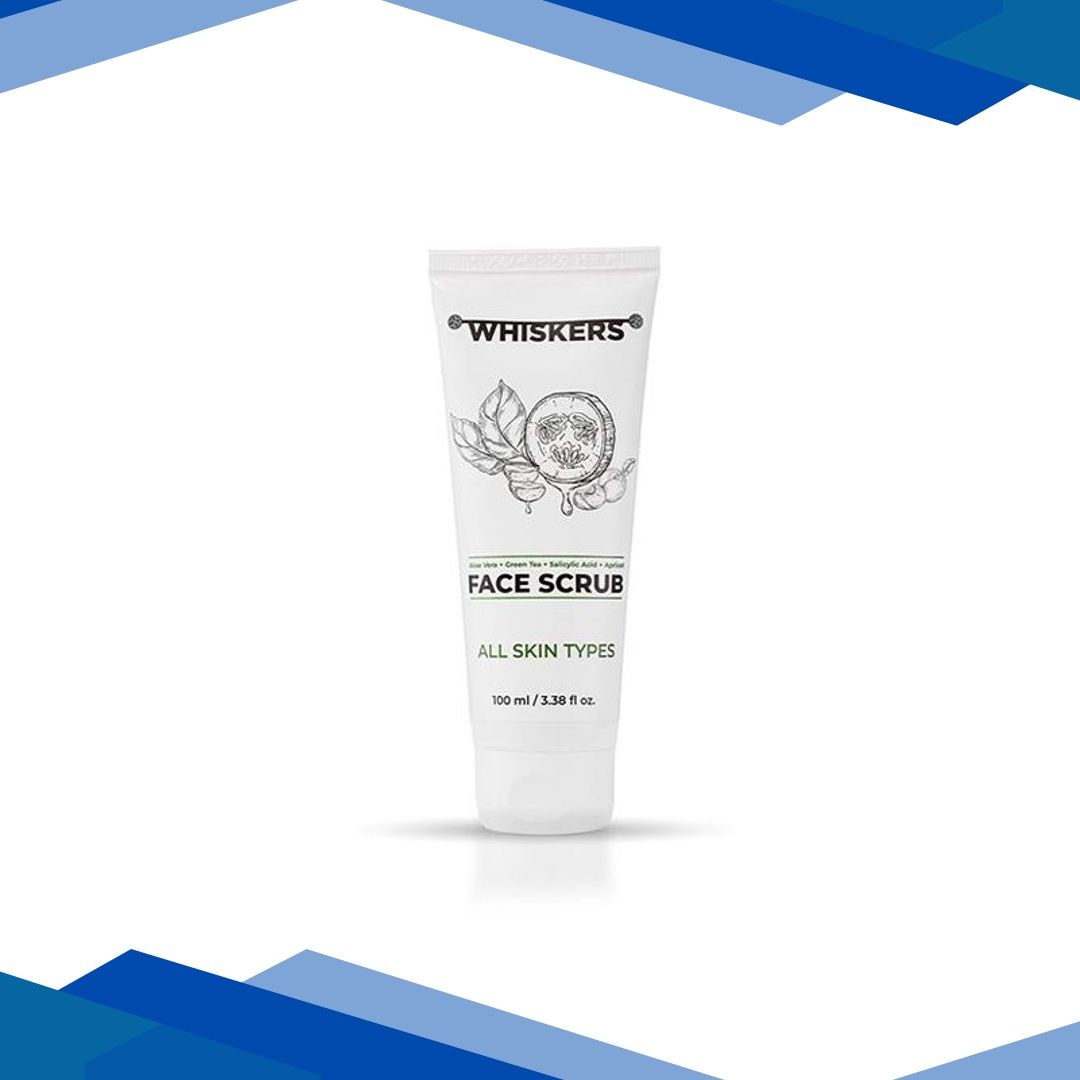 Whiskers Aloe Vera Face Scrub 100 ml