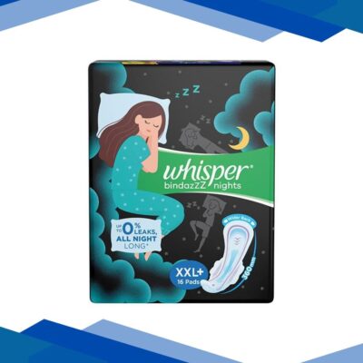 Whisper Ultra Bindazzz Night XXL+ 16’s