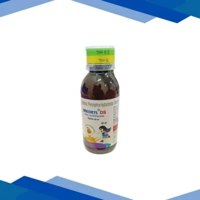 WIKORYL DS DELICIOUS ORANGE FLAVOUR Oral Suspension 60ml