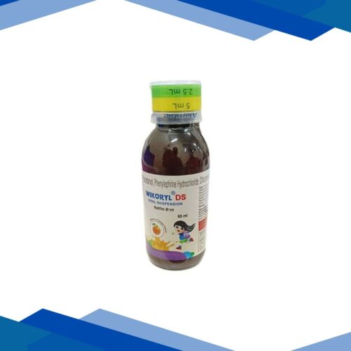 WIKORYL DS DELICIOUS ORANGE FLAVOUR Oral Suspension 60ml