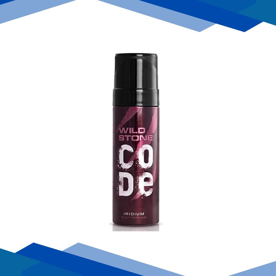 Wild Stone Code Body Perfume – Iridium 120 ml