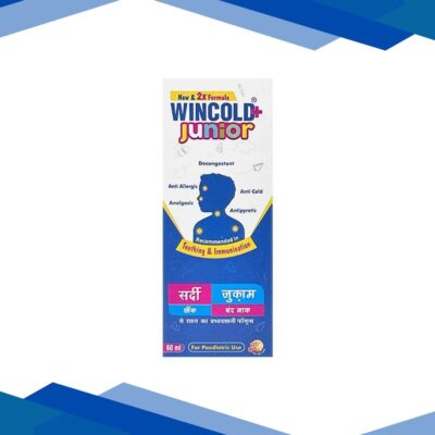 WINCOLD + JUNIOR TUTTI FRUTI ICE CREAM FLAVOUR Suspension 60ml (se)