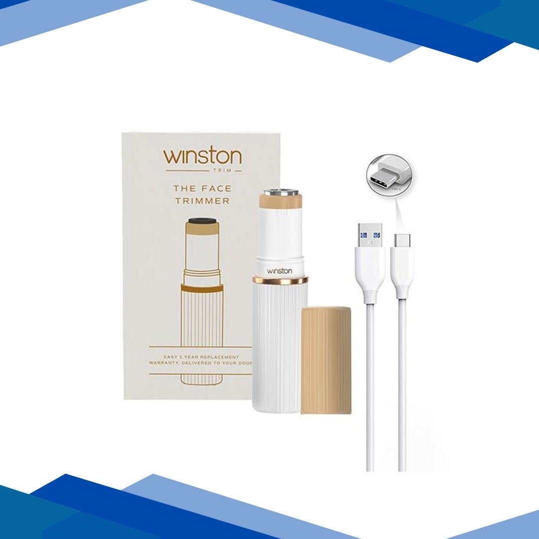 Winston Rechargeable Battery Operated Face Trimmer Waterproof Head 1’s