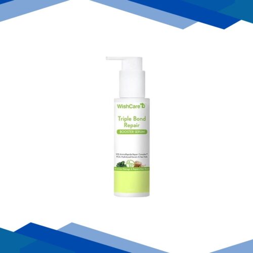 Wishcare Triple Bond Repair Booster Serum – 10% Aminopeptide Complex – Repairs Damaged and Frizzy Hair 100 ml
