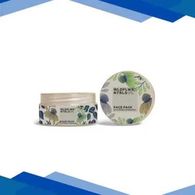 WLDFLWR NTRLS Face Pack – Activated Charcoal 80 gm