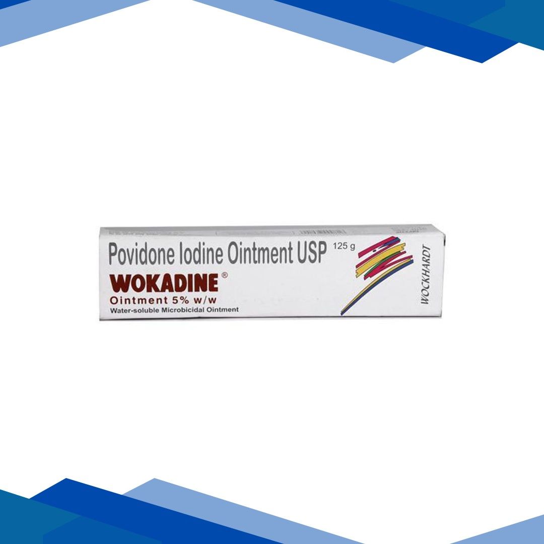 Wokadine Ointment 125gm