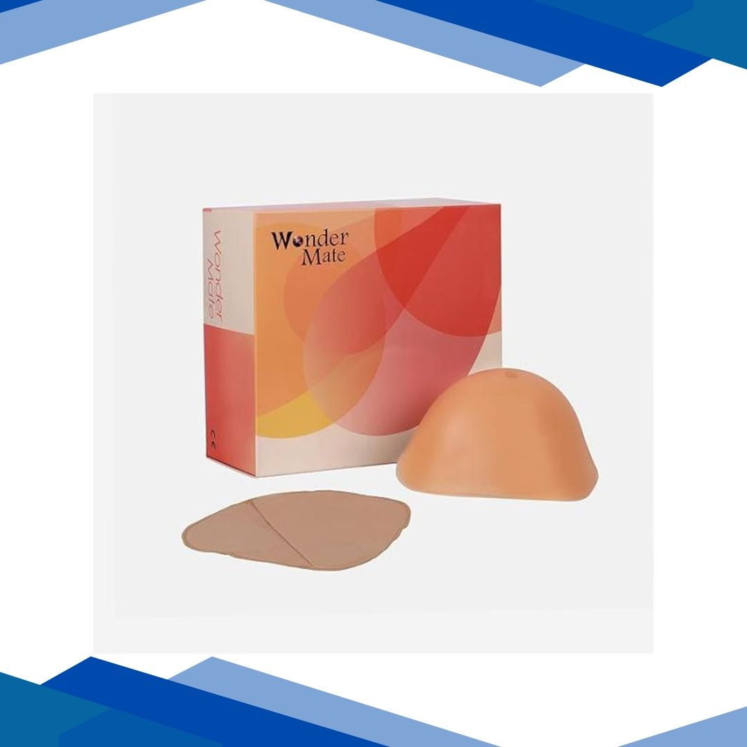 Wonder Mate External Silicon Breast Prostheses for Post Mastectomy (MTT-0521C) (Size 5)