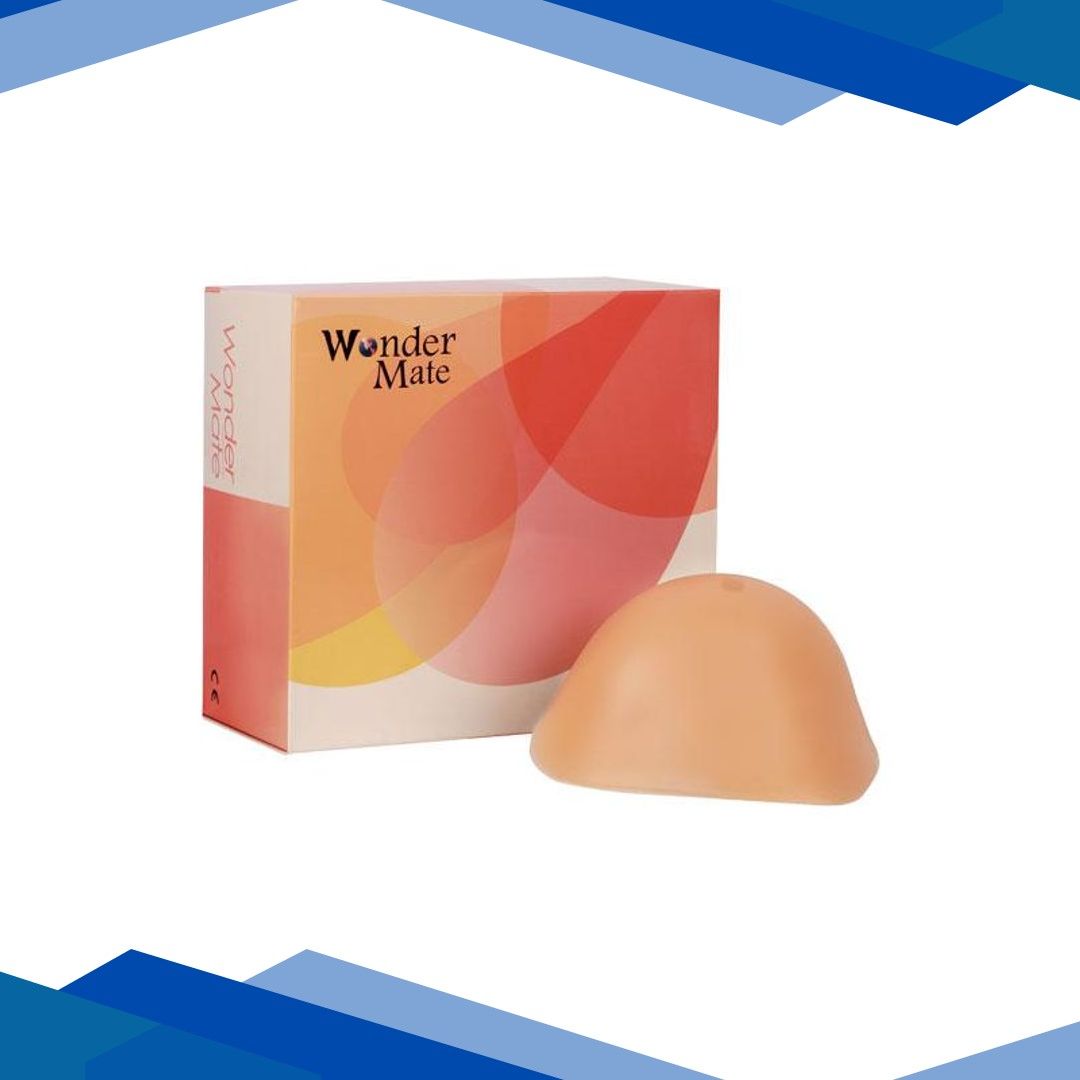 Wonder Mate External Silicon Breast Prostheses for Post Mastectomy (MTT-0721C) (Size 7) 1’s
