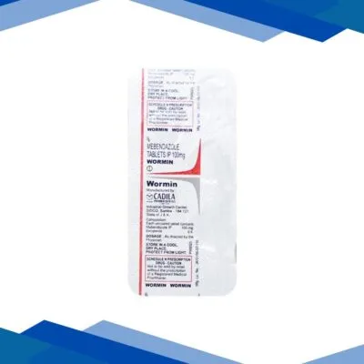 Wormin 100mg Tablet 6’S
