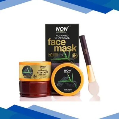 Wow Life Science Activated Charcoal Face Mask 200 ml