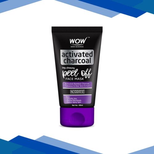 Wow Life Science Activated Charcoal Face Mask – Peel Off 100 ml