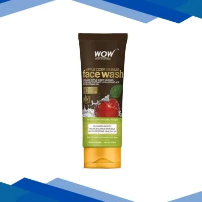 Wow Life Science Apple Cider Vinegar Face Wash 100 ml