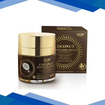 Wow Life Science Coconut Perfecting Cream with Vitamin E 50 ml