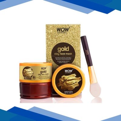 Wow Life Science Gold Clay Face Mask 200 ml