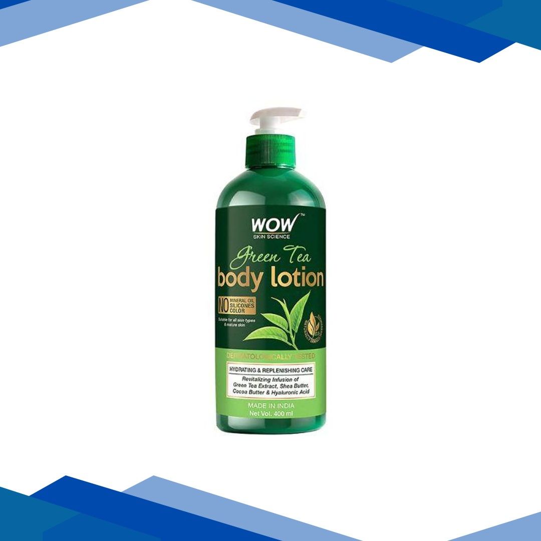 Wow Life Science Green Tea Body Lotion 400 ml
