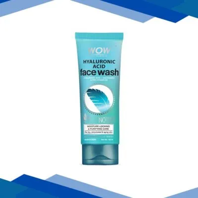 Wow Life Science Hyaluronic Acid Face Wash Gel – Facial wash 100 ml
